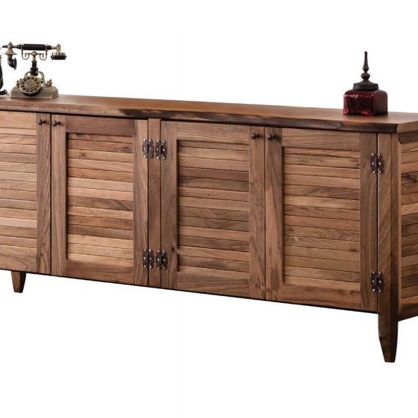 Live Edge Console Etsy