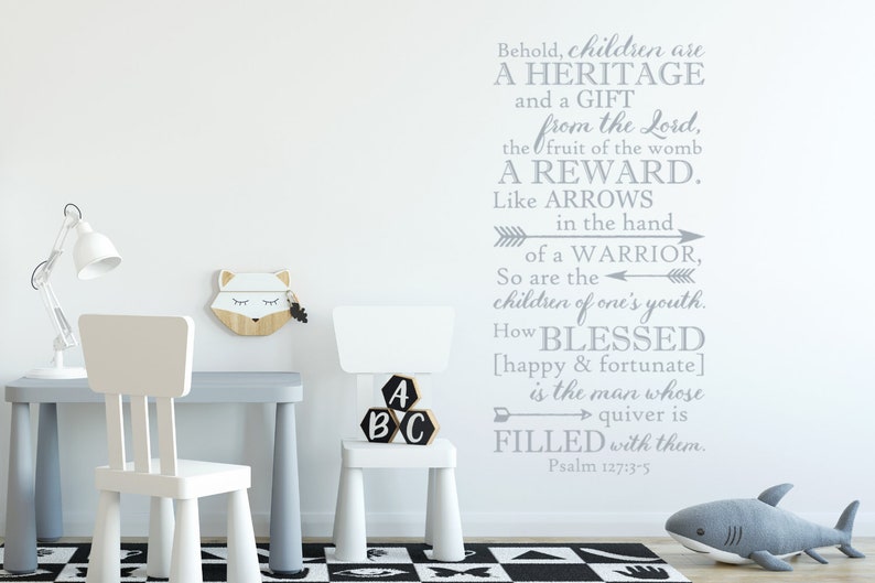 Psalm 127 3 5 Children Are A Heritage And A Gift Arrow Etsy psalm-127-3-5-children-are-a-heritage-and-a-gift-arrow-etsy