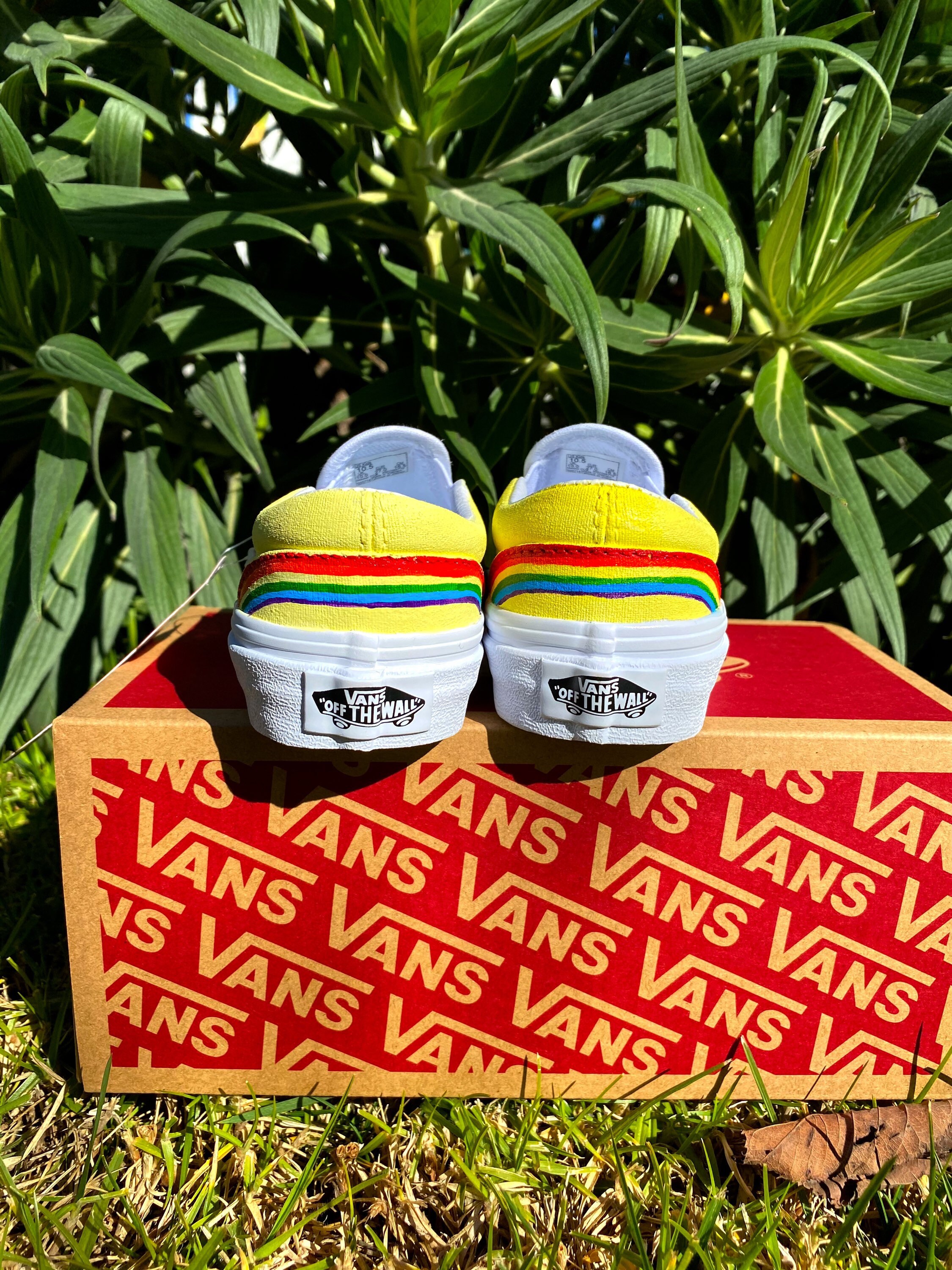 Custom Kids Vans Etsy
