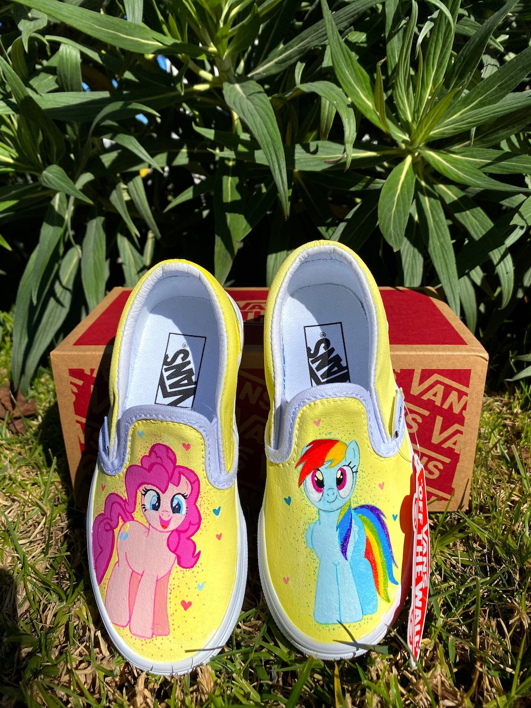 Custom Kids Vans Etsy