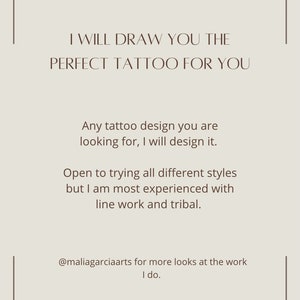 Conception de tatouage personnalisée !