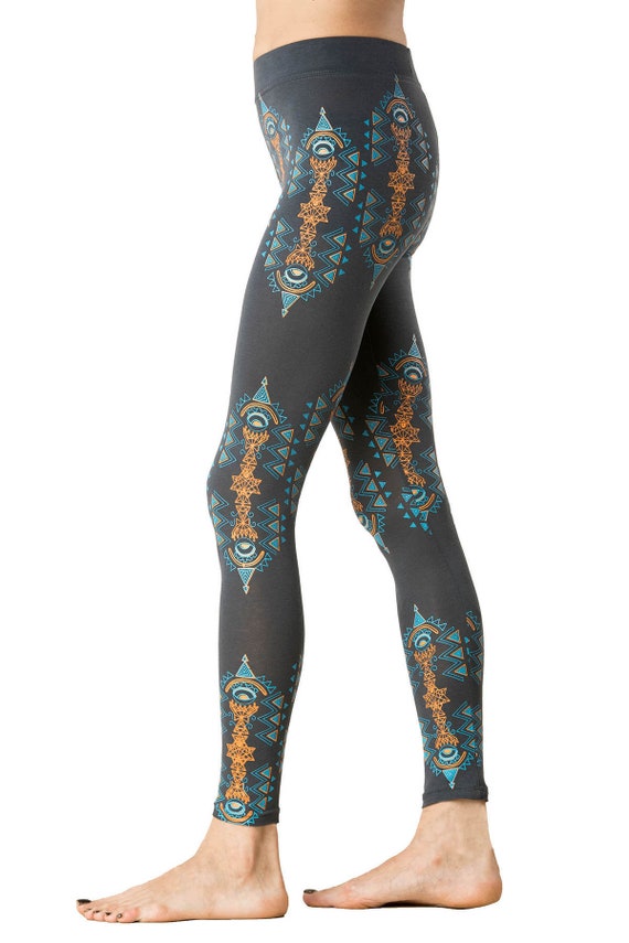 Snake Leggings Festival Leggings Yoga leggings Graphic leggings Kundalini Yoga Women/'s Leggings Psychedelic- Geometric print- Yoga