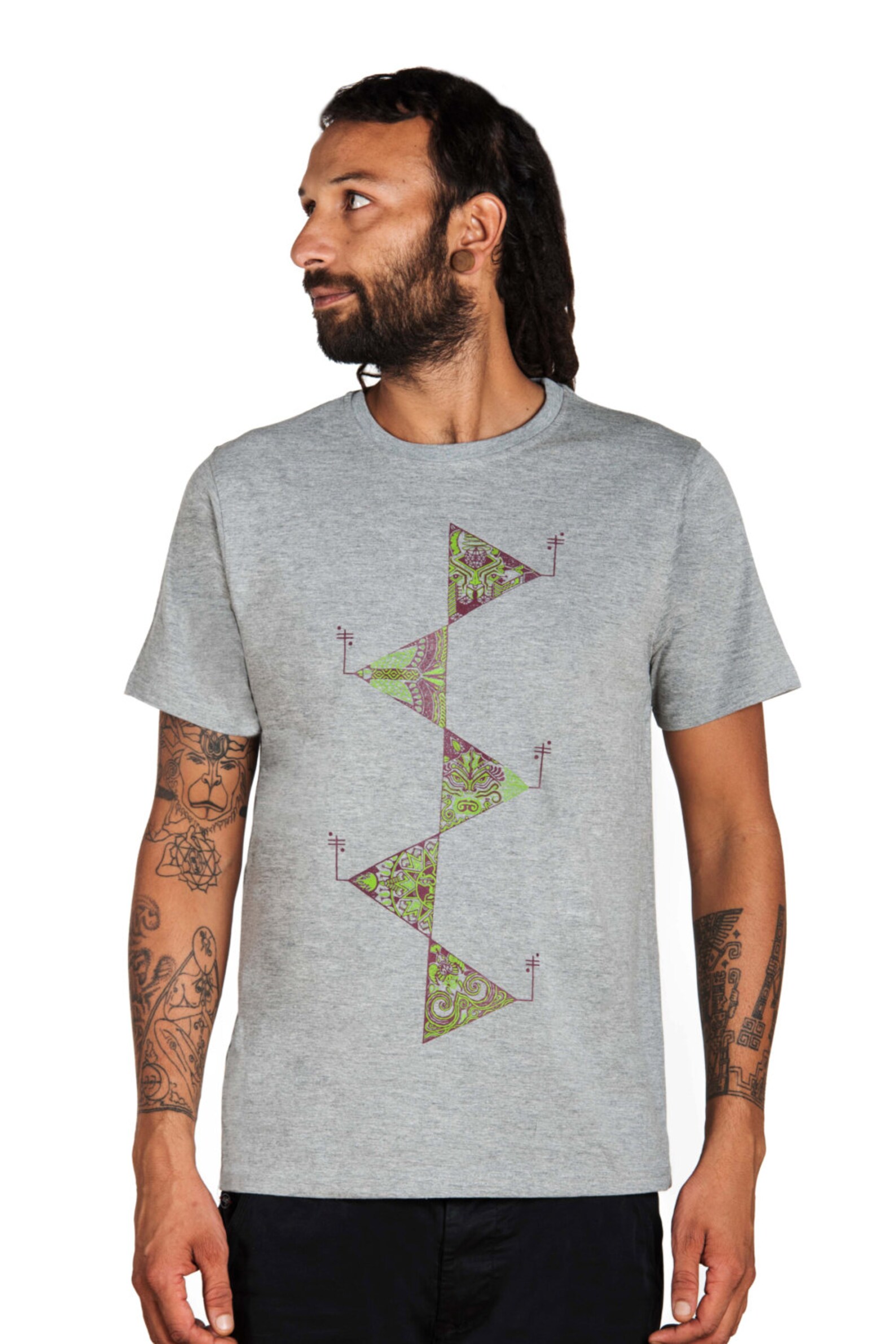Men's Graphic Tshirt minimal graphic tee Elements Etsy