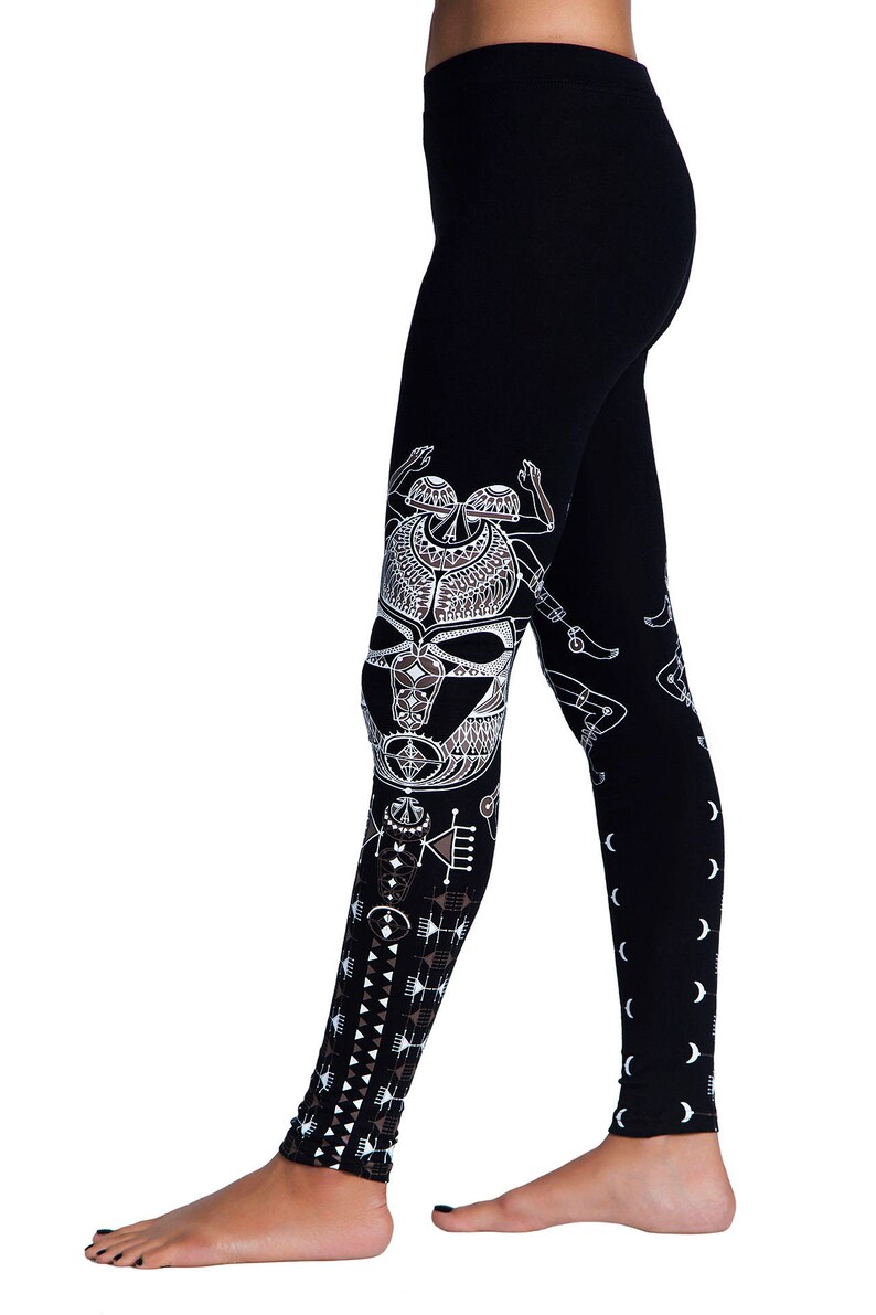 Snake Leggings Festival Leggings Yoga leggings Graphic leggings Kundalini Yoga Women/'s Leggings Psychedelic- Geometric print- Yoga