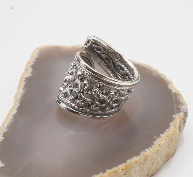 Sterling silver Ring Handicraft unique and rare