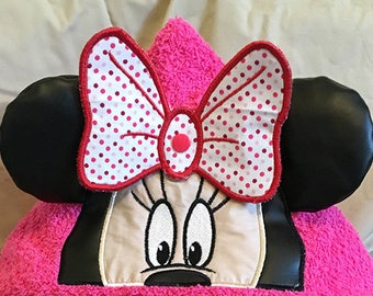 Serviette de bain à capuche personnalisable