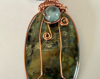 Pendentif Labradorite