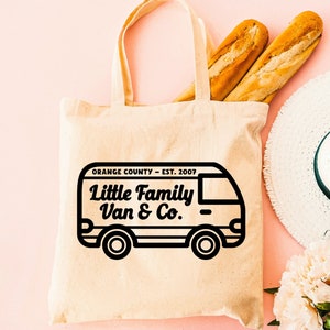 Little Family Van | RHOC Canvas Tote Bag | Multiple Color Options | Made To Order