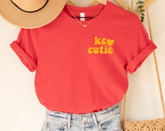 KC Cutie-t-shirt | Kansas City Pride-shirt | Uniseks overhemd met korte mouwen | Meerdere kleuropties | Op bestelling gemaakt