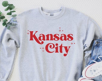 Retro Kansas City Sweatshirt | Kansas City Sweatshirt | Unisex Sweatshirt | Multiple Color Options | Made To Order