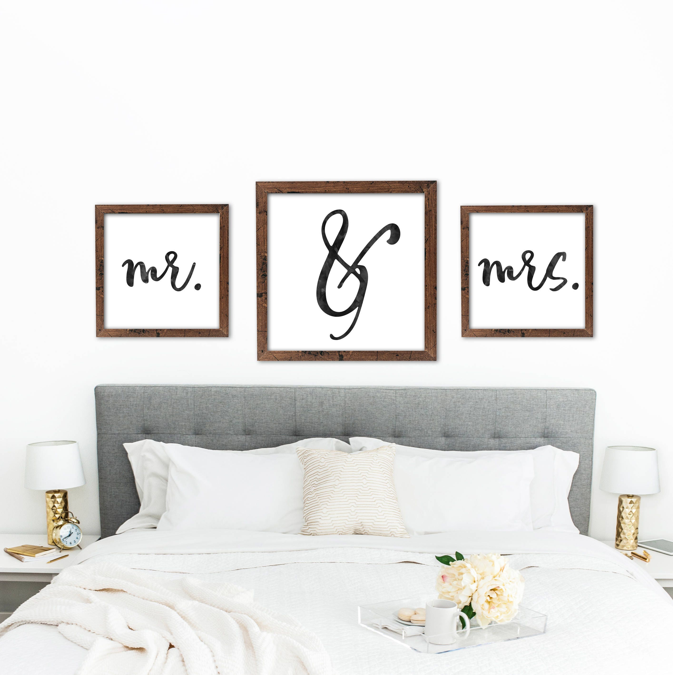 Mr. &amp; Mrs. 3 PACK Downloadable Print Instant Download | Etsy