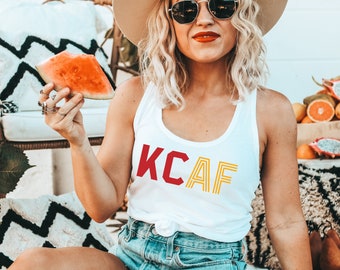 KCAF | Kansas City Tank Top | Women's Racerback | Multiple Color Options | Made To Order