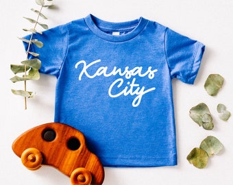 Kansas-stad | Peuter T-shirt | Meerdere kleuropties | Op bestelling gemaakt