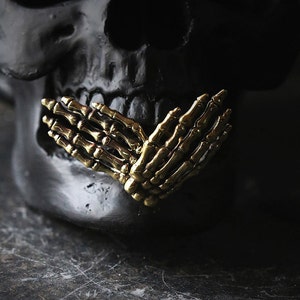Hand Skeleton Cufflinks Original made and designed by Defy image 1