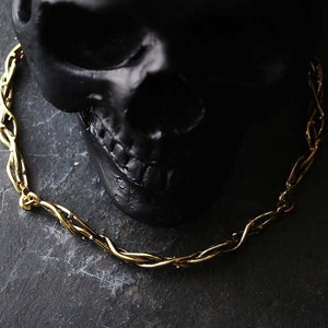 Thorn Crown Necklace by Defy , Unique Handmade jewelry Necklace