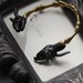 Black Rabbit Skulls Handcuff by Defy , Charm Rabbit Skulls Bracelet ...