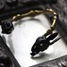 Black Rabbit Skulls Handcuff by Defy , Charm Rabbit Skulls Bracelet ...