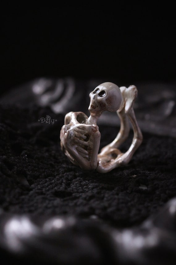 Real Human Bone Ring