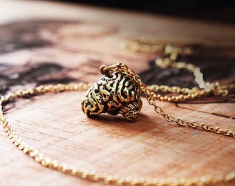 Small Brain Necklace by Defy - Jewelry original made and designed by Defy. / Unique jewelry / Dark style accessories /Special design