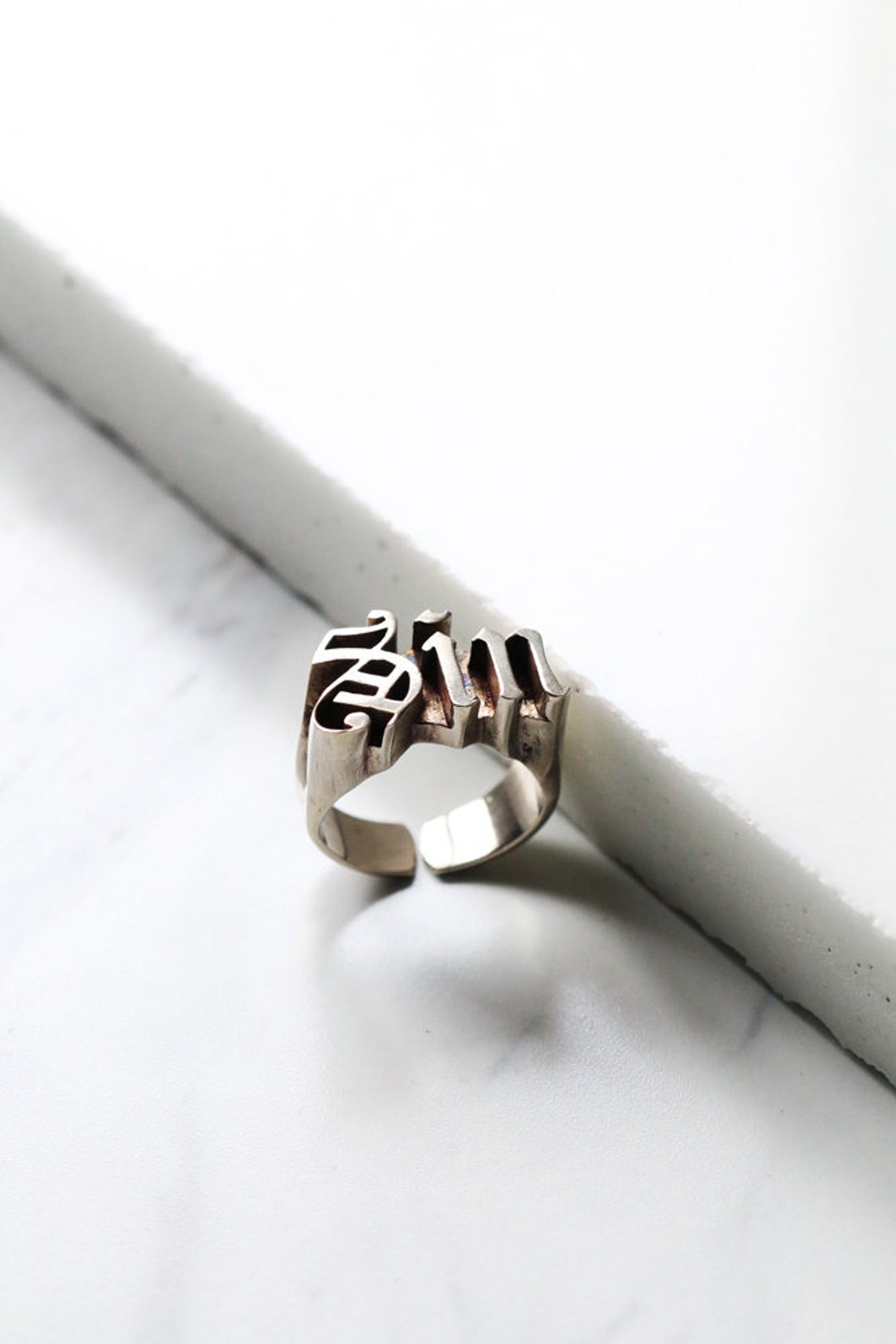 THE Word On Ring SIN Original Made And Designed By Etsy