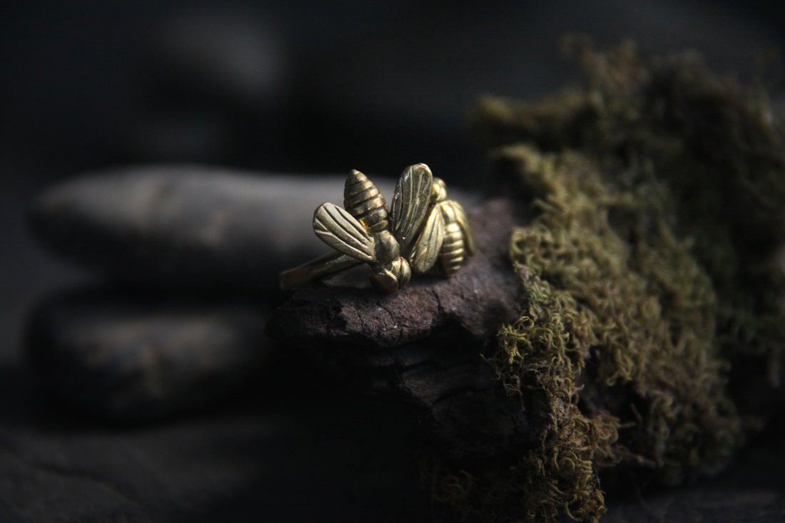 Stereo Fly Rings The Fly Ring. Original Made and Designed by Defy. Brass,gold and Silver ...