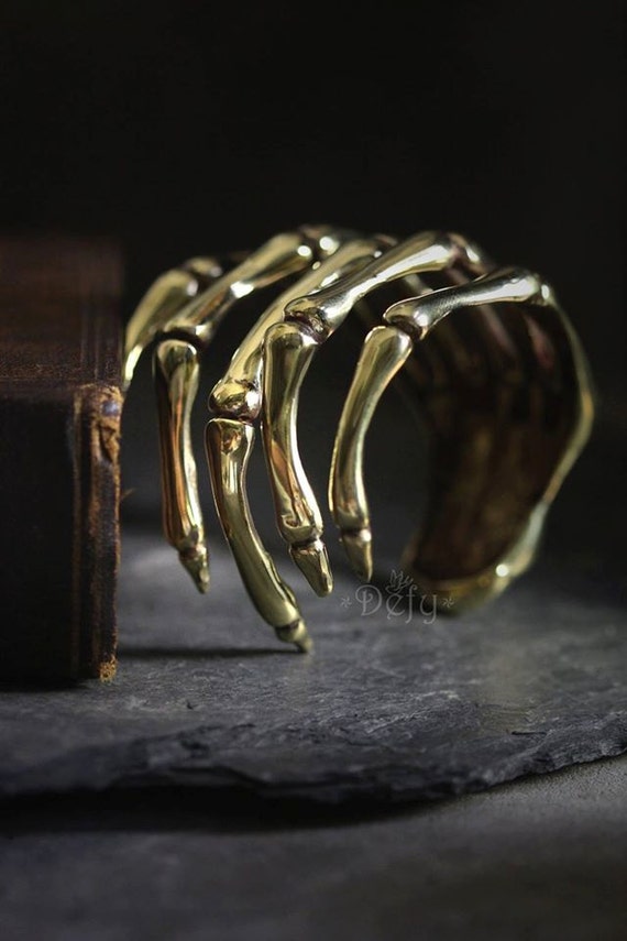 Hand Skeleton Cuff / Bracelet by Defy - Cool Statement Hand Skeleton Cuff / Bracelet by Defy - Cool Statement