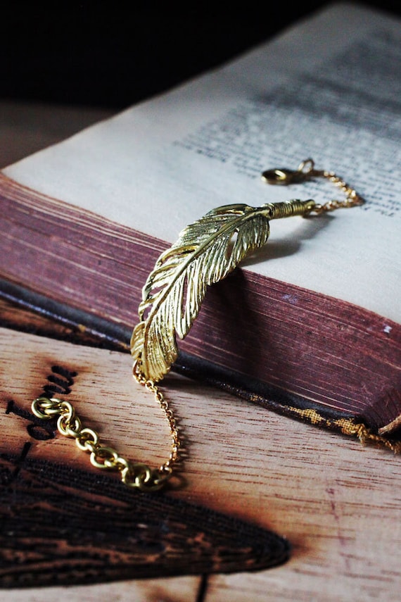Feather Bracelet /Adjustable size/  Unisex jewelry / Only at DEFY JEWELRY / Handmade / Unique gifts /
