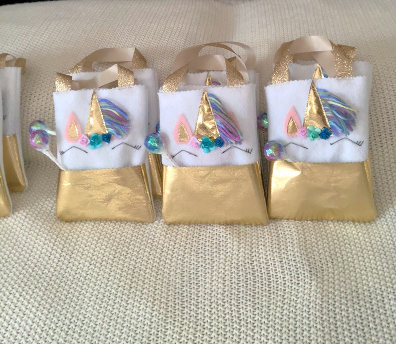 Set of 12 unicorn favor bags,unicorn party bags,unicorn bags,unicorn party accessories,unicorn party,unicorn candy bags,party bags girl,