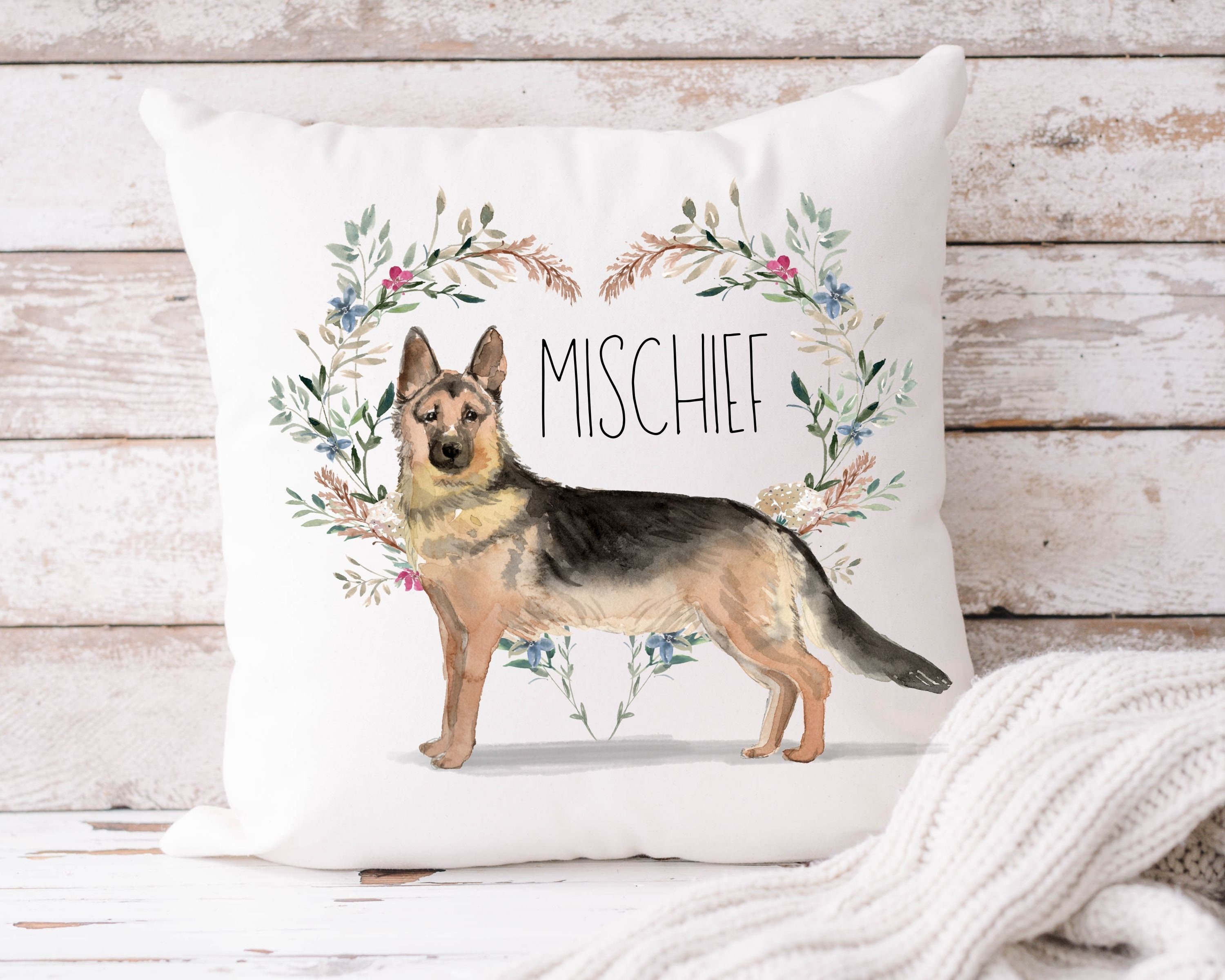 Pillow Case Cushion Case Dog German shepherd series Home Decor Pillow Case Cushion Case Dog German shepherd series Home Decor