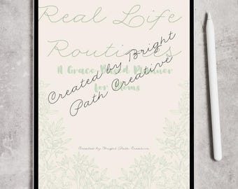 Real Life Routines: A Grace-Based Planner for Moms