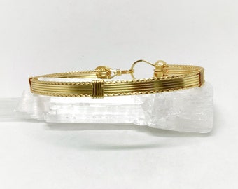 Vintage Givenchy Crystal Flex Bracelet(Rose gold-tone3870