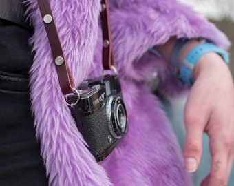 The 1901 'Leiter' CUSTOM LENGTH Leather Camera Strap