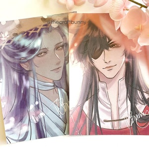 TGCF Hualian - Original Digital Prints - Tian Guan Ci Fu, Heaven Official&#39;s Blessing, Hua Cheng, Xie Lian, San Lang, Eternal Faith