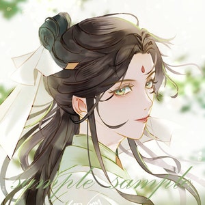 TGCF SQX Wind Master - Original Prints - Tian Guan Ci Fu, Heaven Official&#39;s Blessing, Shi Qingxuan, Eternal Faith, He Xuan, Beefleaf