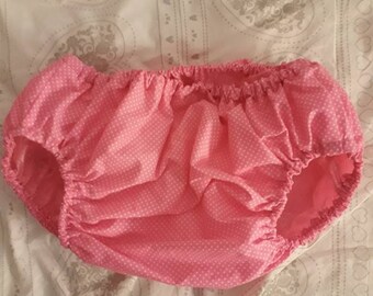 Deguisements Adulte Bebe Sissy Satin Blanc Frilly Bum Couvre Couche Culotte Fancydress Cosplay Deguisements Unisexes