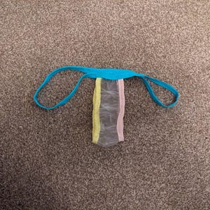 Waterproof clear  plastic micron Tanga  (28- 40)