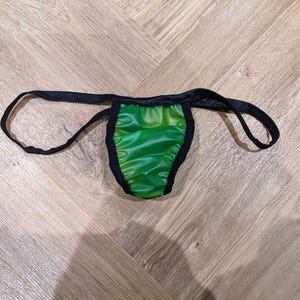 Suspensorio impermeable de TPU suave verde lima (29-44) xs