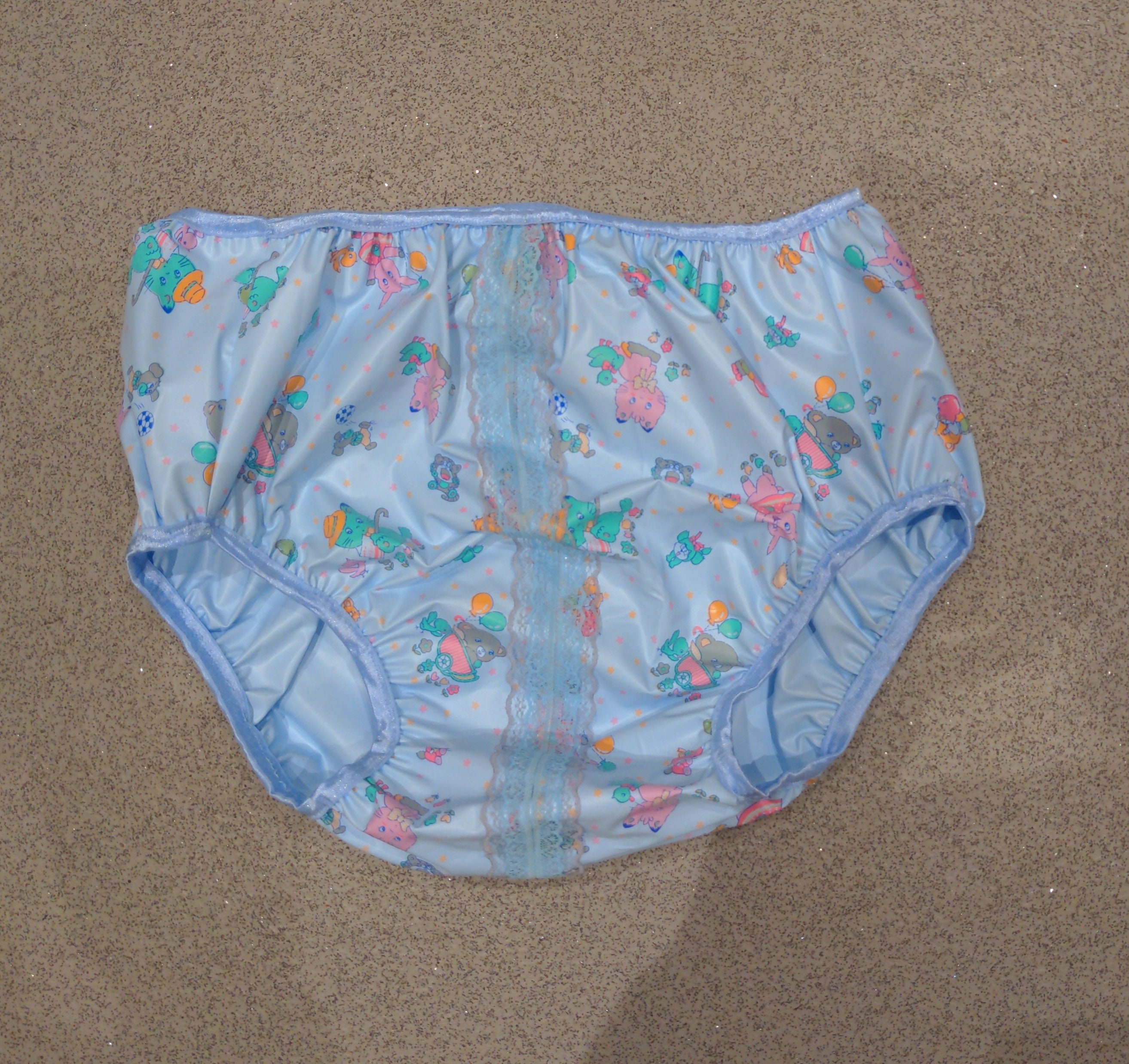 Vintage plastic sale baby pants