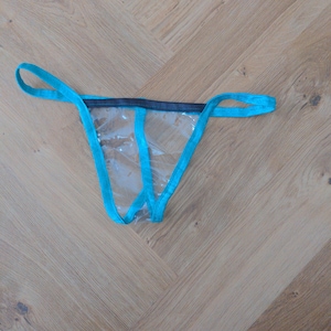 防水透明ガラスプラスチックジョックストリング（28-42）