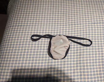 Waterproof soft baby pink TPU jockstrap (30-42)S