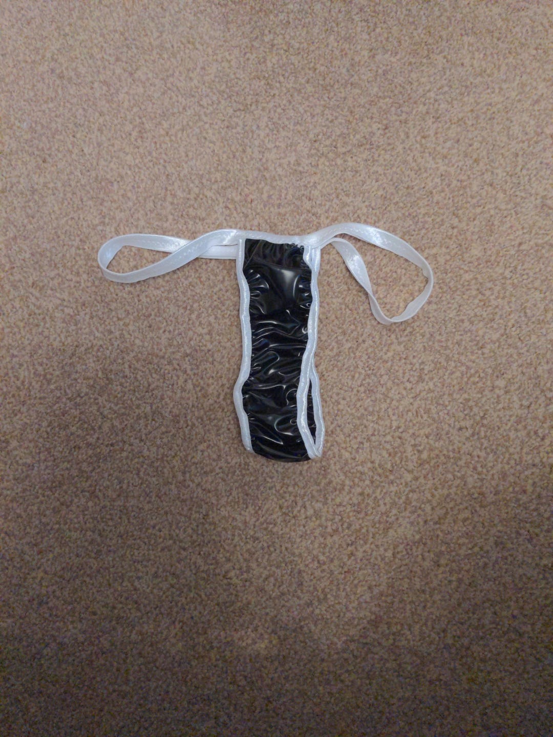 Unisex Slimline Opaque Black Plastic Tanga 26-39 - Etsy