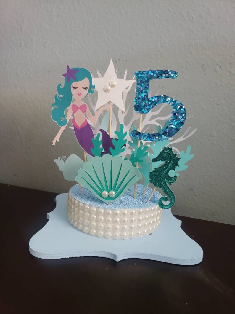 Mermaid Centerpieces Under the Sea Centerpieces Babyshower - Etsy