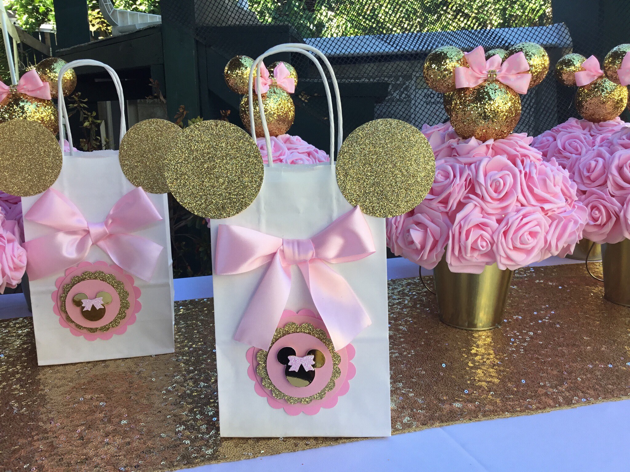 Minnie Bags Treat Bags Minnie Gold Bags 