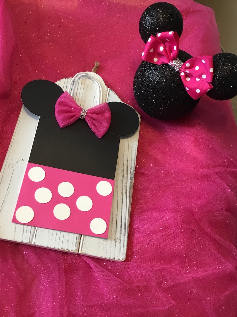 Minnie Mouse Favor Bags Hand Made Paper Bags Minnie Bags - Etsy