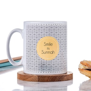 Smile It&#39;s Sunnah Mug Islamic Gift - MG 35