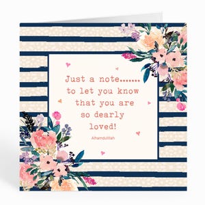 Just a Note - islamitische wenskaart - DU06
