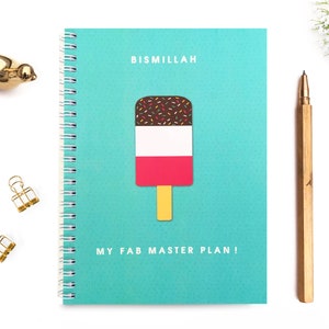 Bismillah... My Fab Master Plan Notizbuch, A5 Islamischer Journal Planer - NB 30