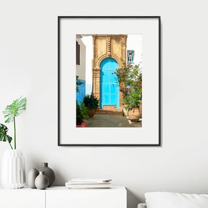 Moroccan Door A4 Print Islamic Art Contemporary Home Decor