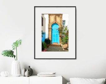 Moroccan Door A4 Print Islamic Art Contemporary Home Decor