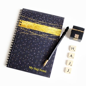 Hajj Notes A5 Hajj Notebook Islamic Planner NB04 image 1